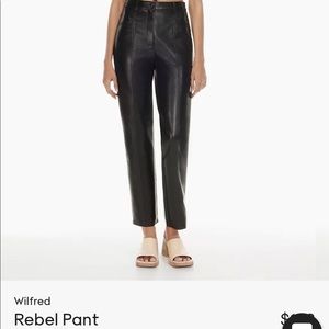 Wilfred Rebel Leather Pant
